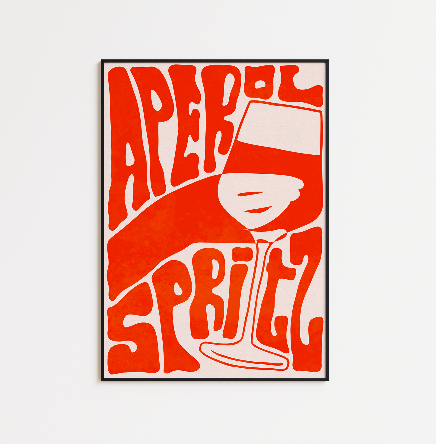 Funky Aperol Typography