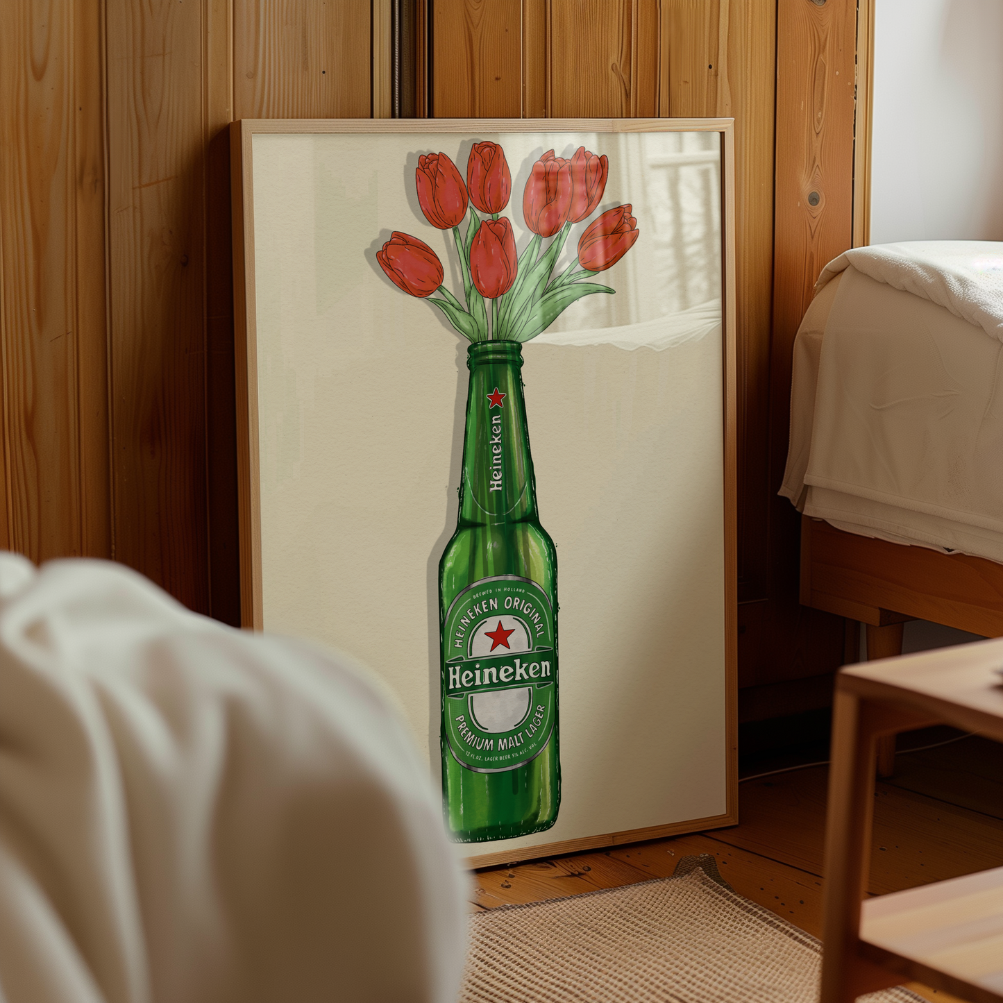 Heineken and Flowers