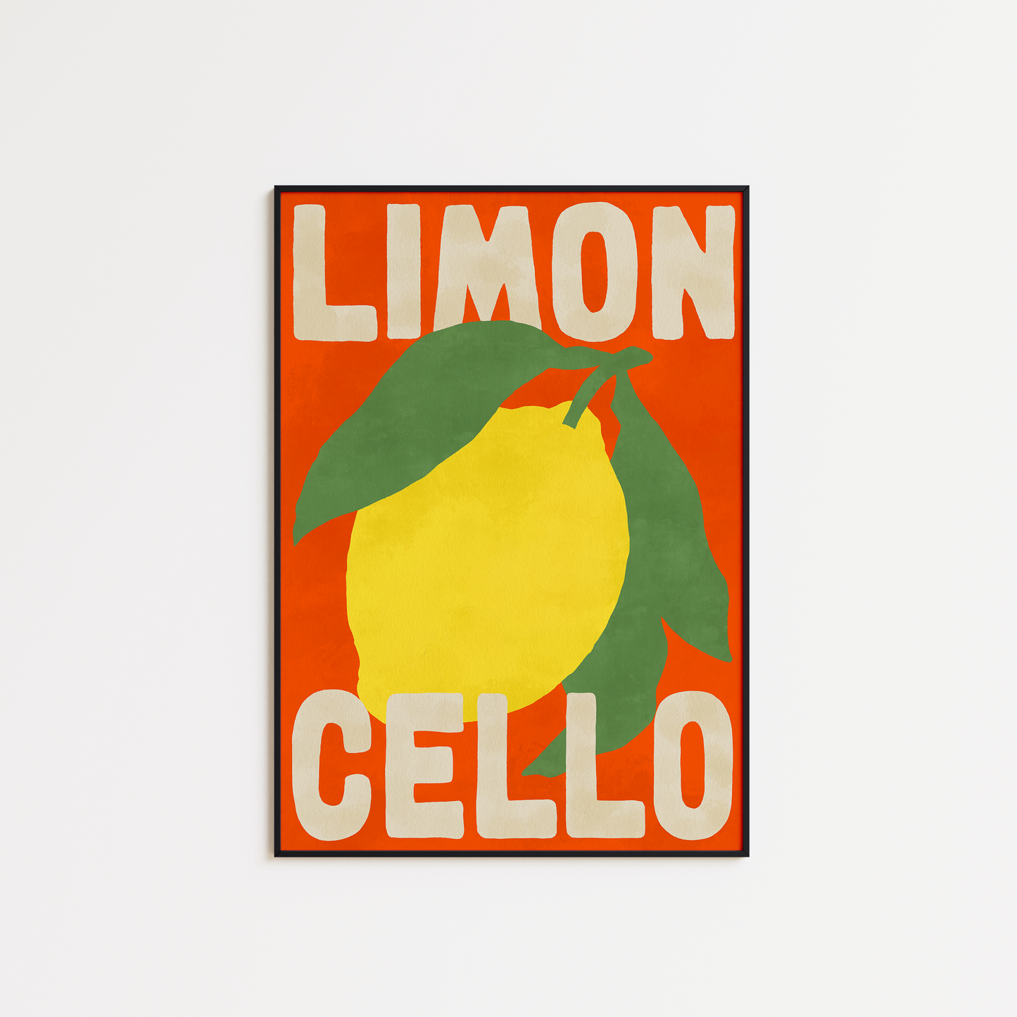 Limoncello - Lemon Print