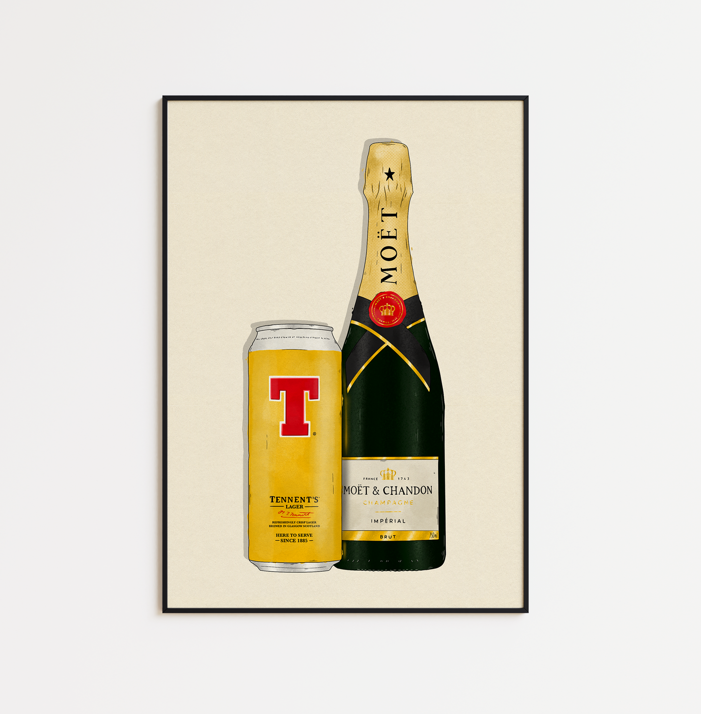 Tennants and Moët