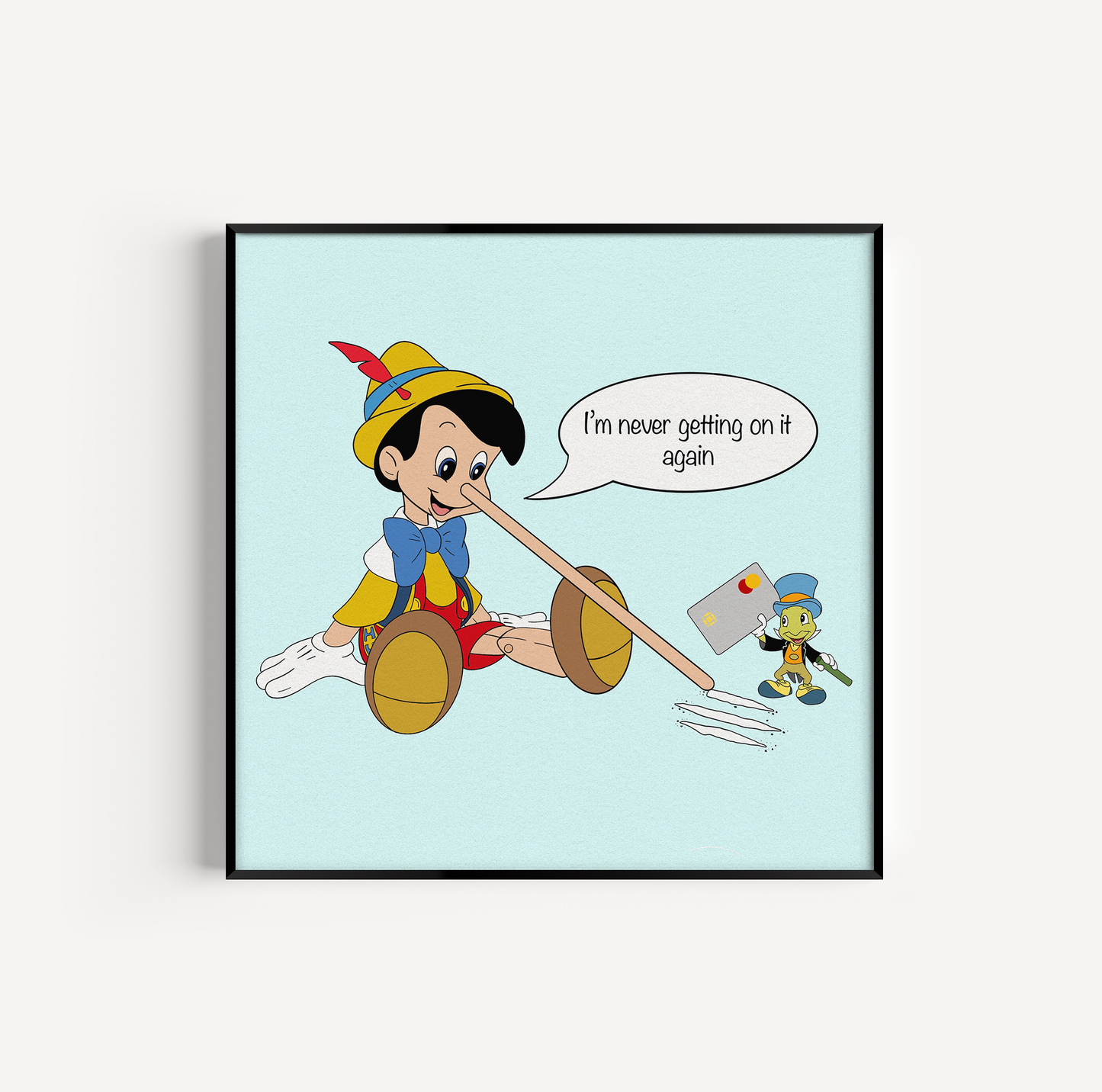 Pinocchio on the Sesh