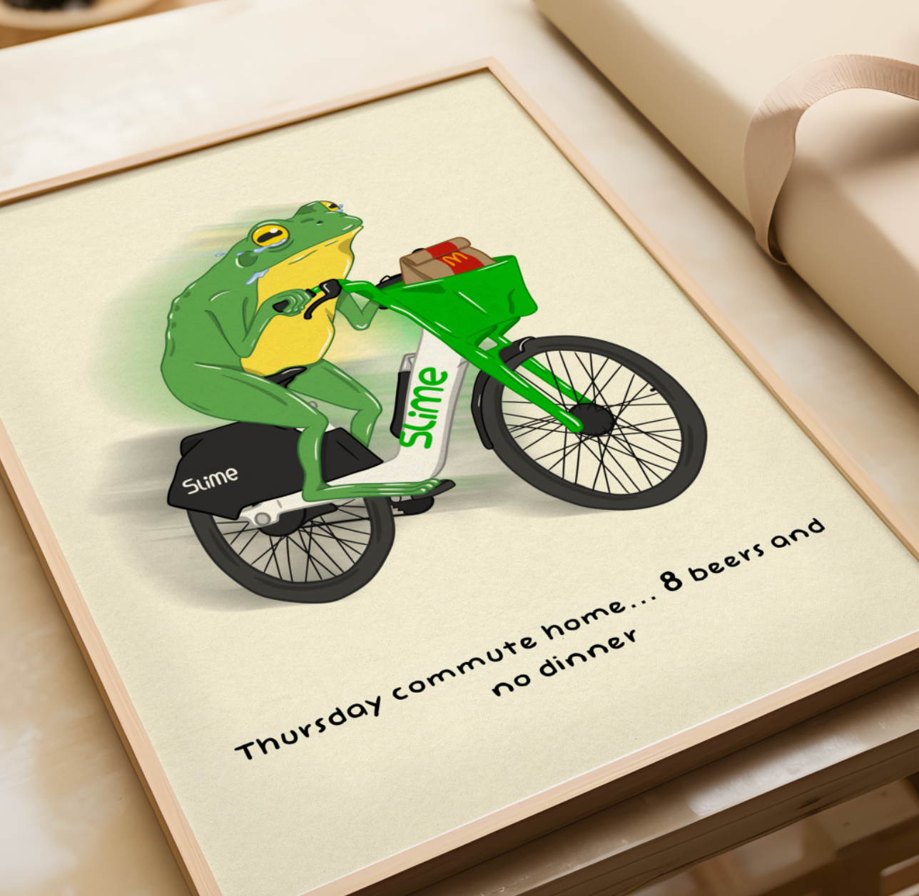 Frog - Lime Bike