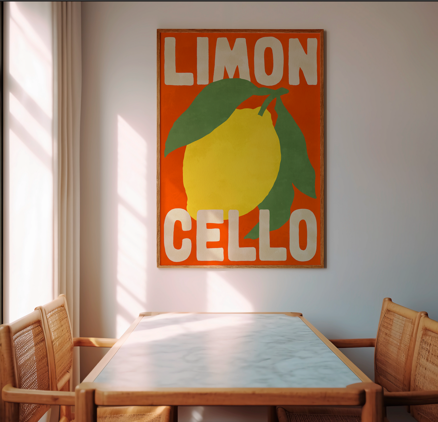 Limoncello - Lemon Print