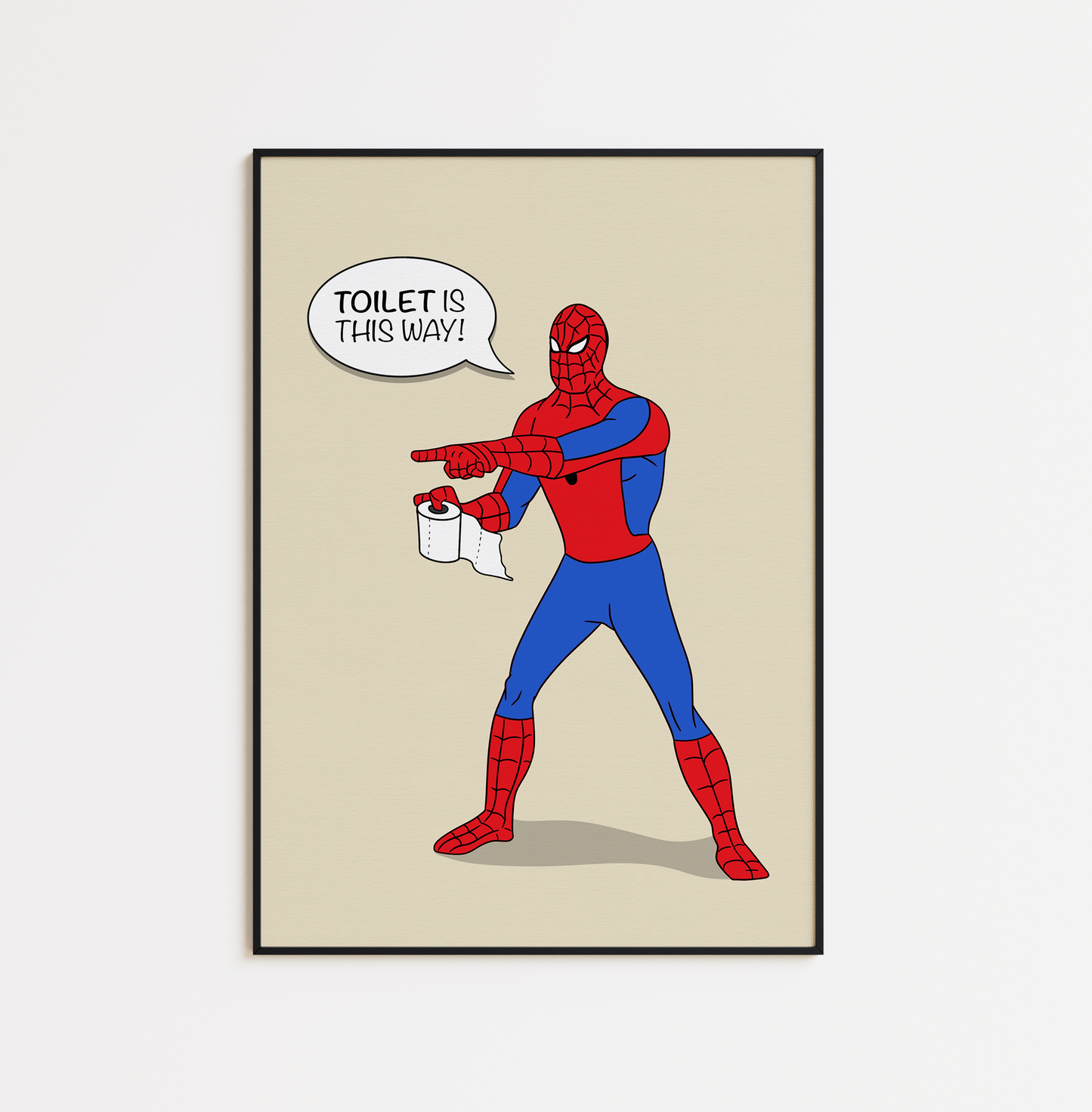 Spider-Man Pointing (Toilet this way)