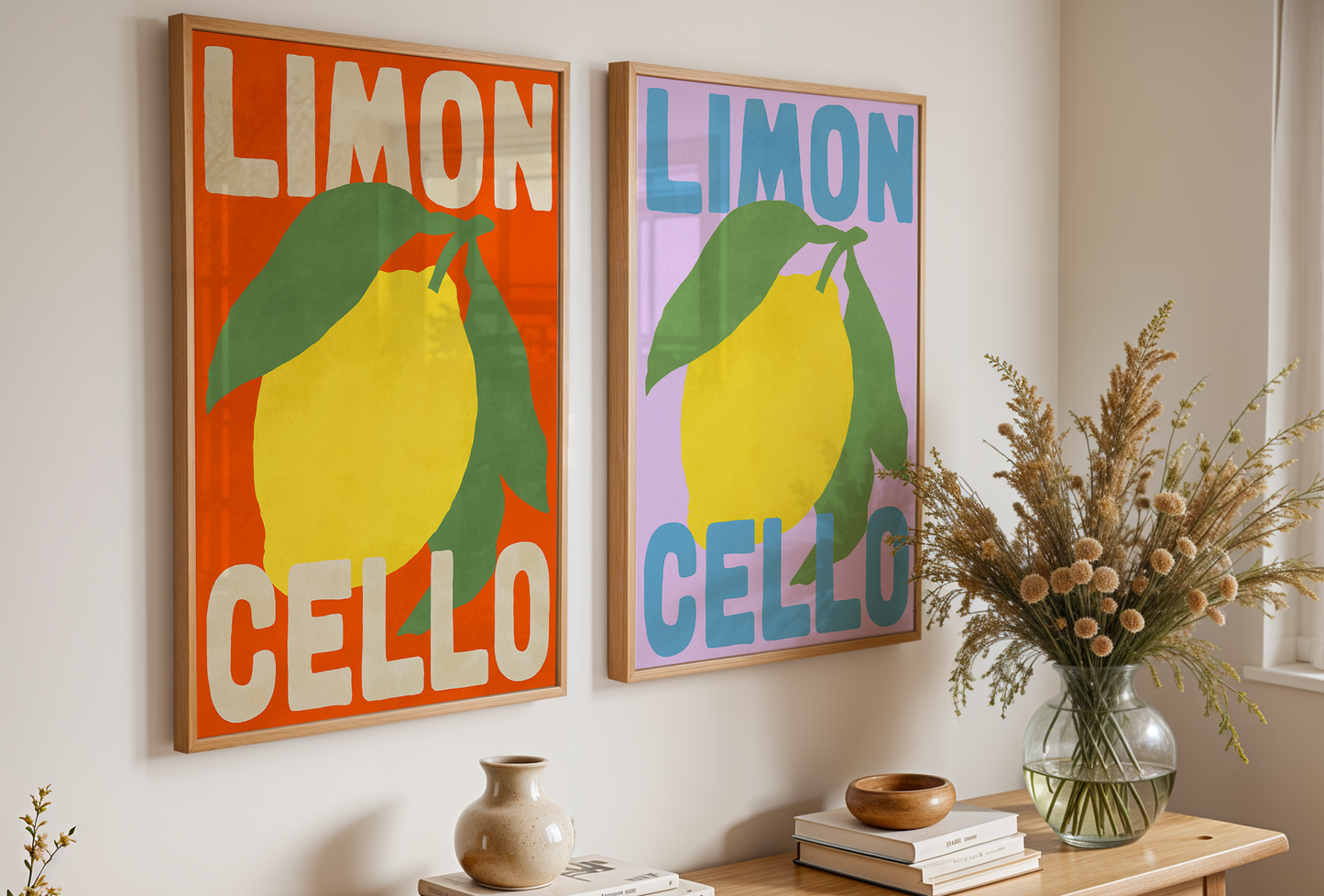 Limoncello - Lemon Print