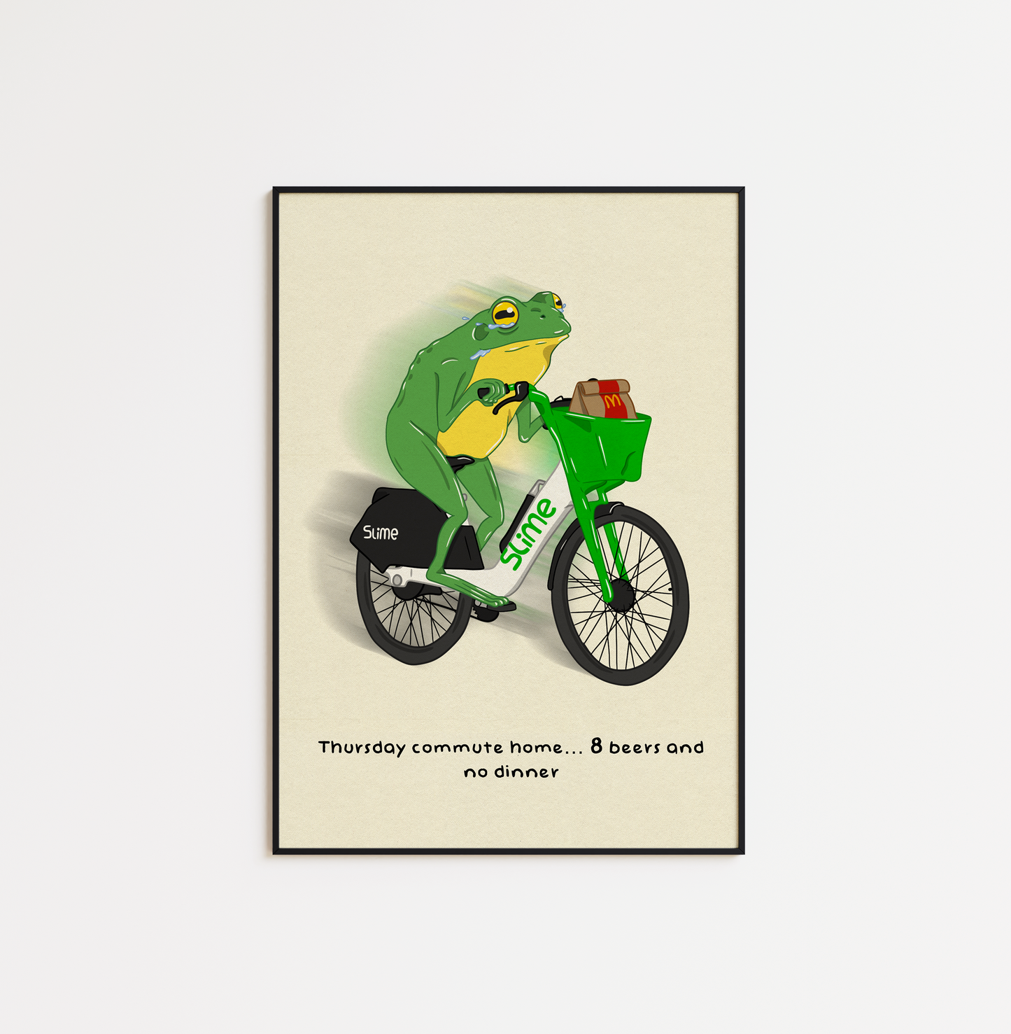 Frog - Lime Bike