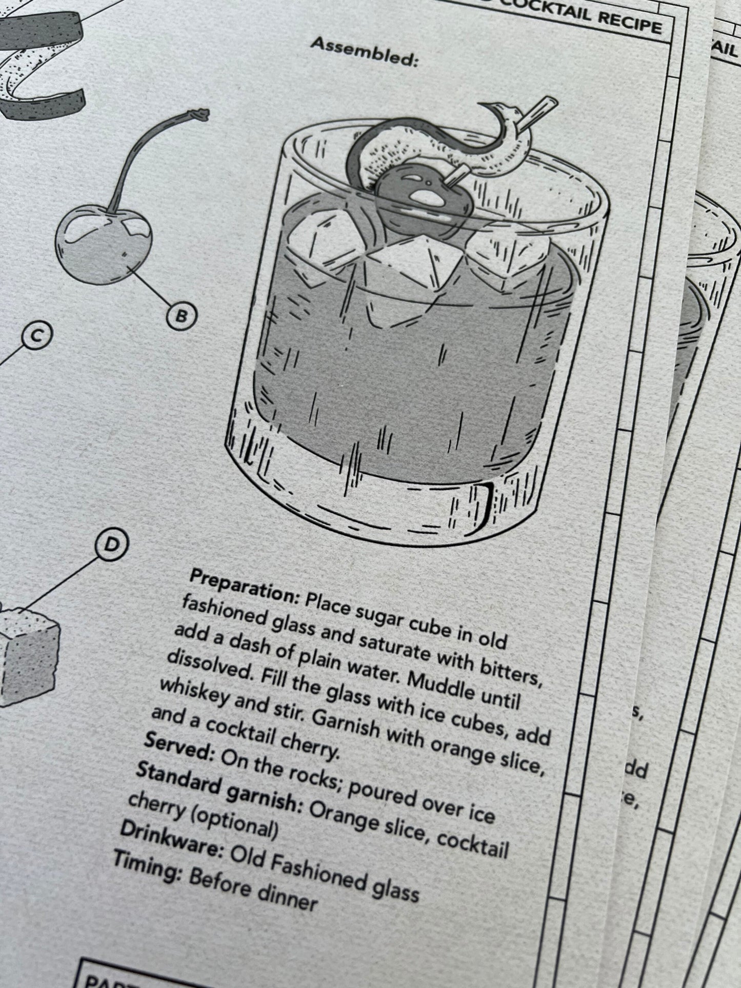 Old Fashioned Cocktail Recipe