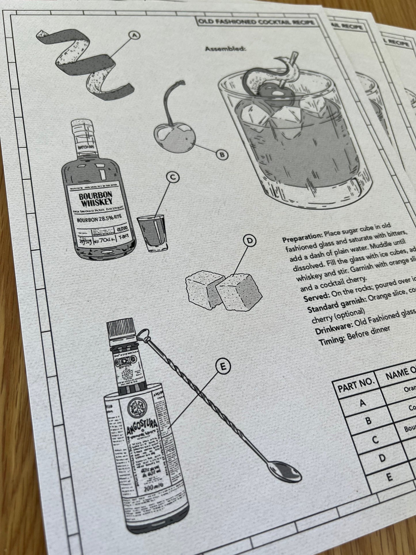 Old Fashioned Cocktail Recipe