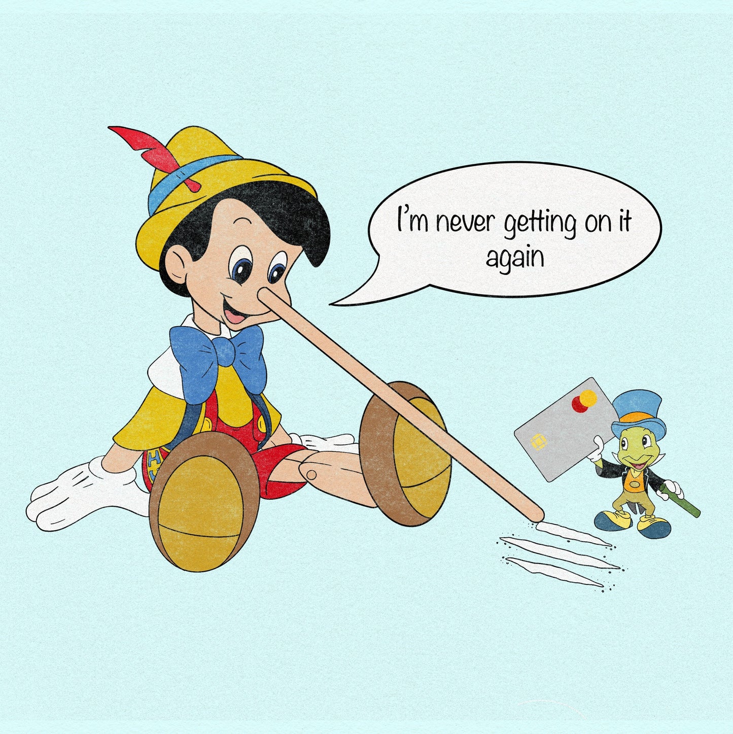 Pinocchio on the Sesh