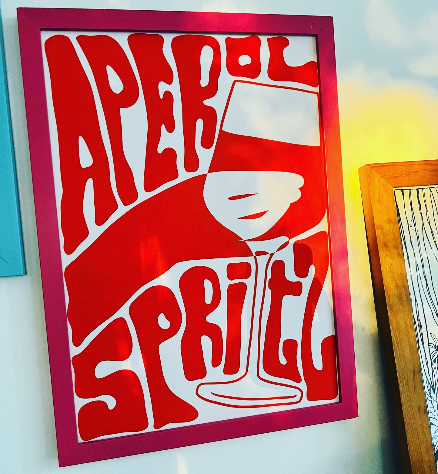 Funky Aperol Typography