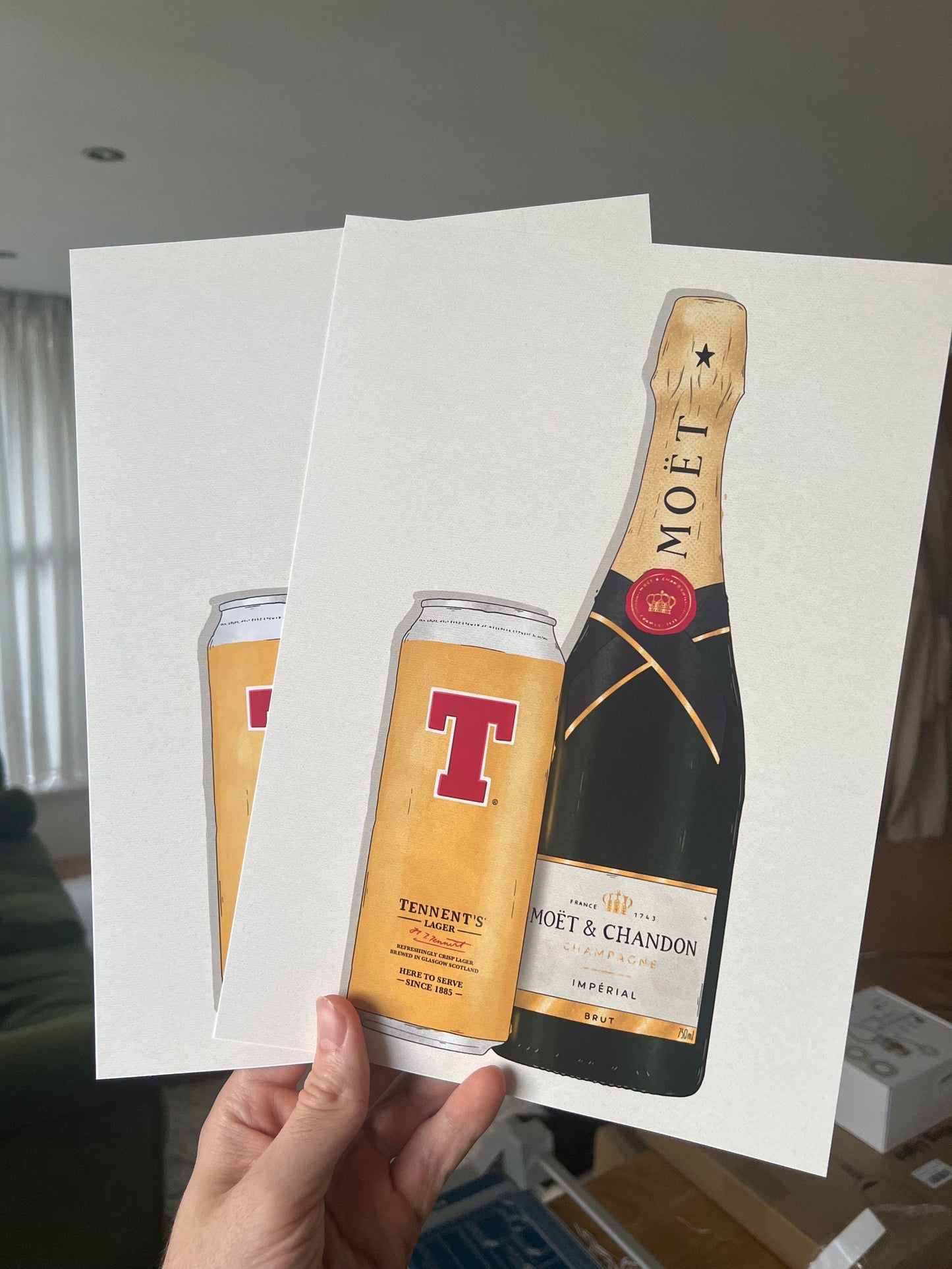 Tennants and Moët