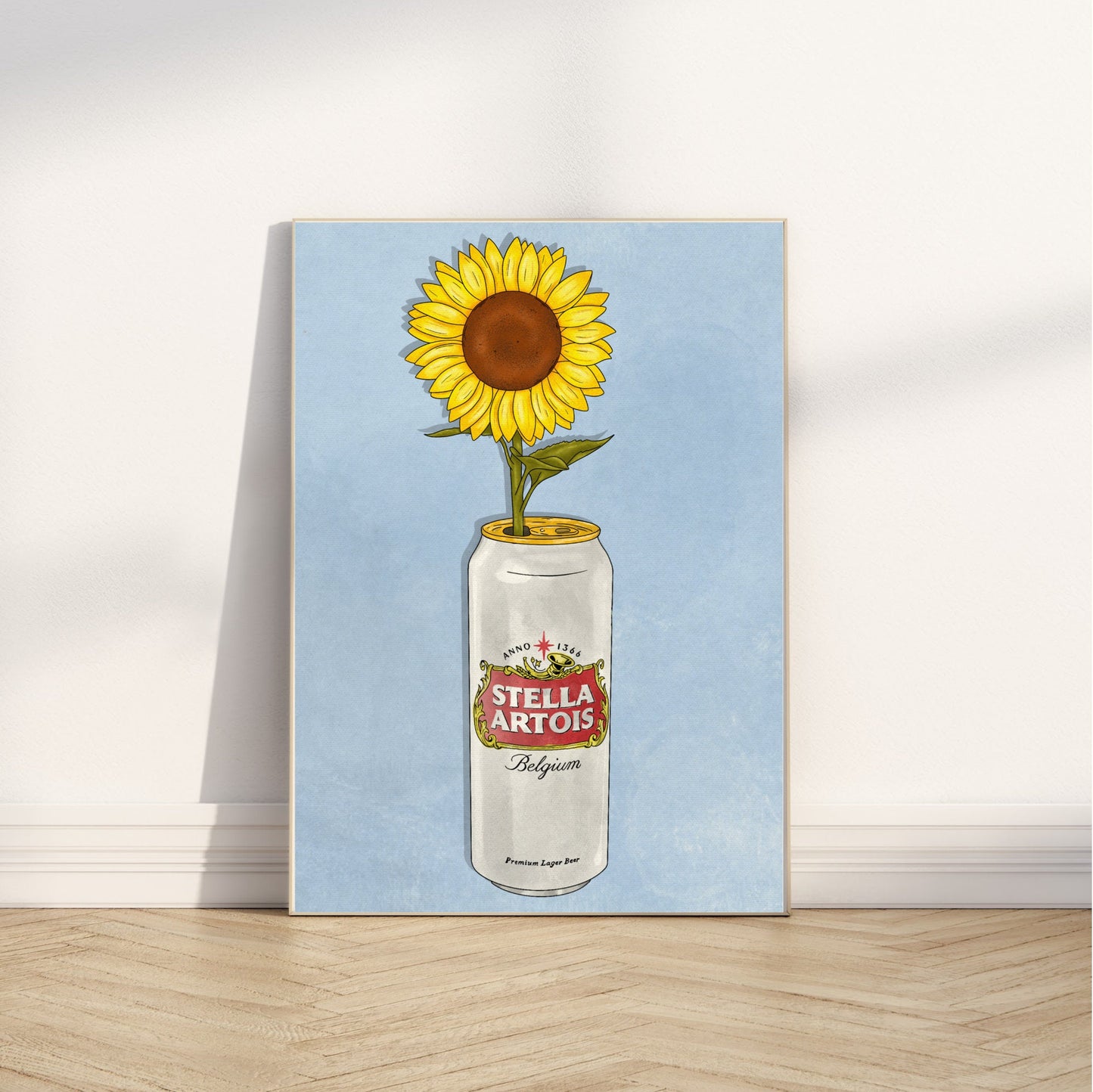 Stella Artois and Flowers