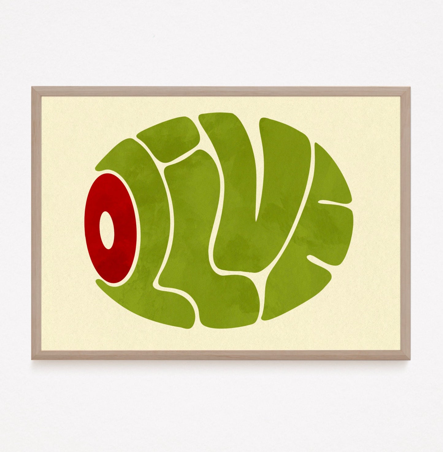 Funky Stuffed Olive Typography