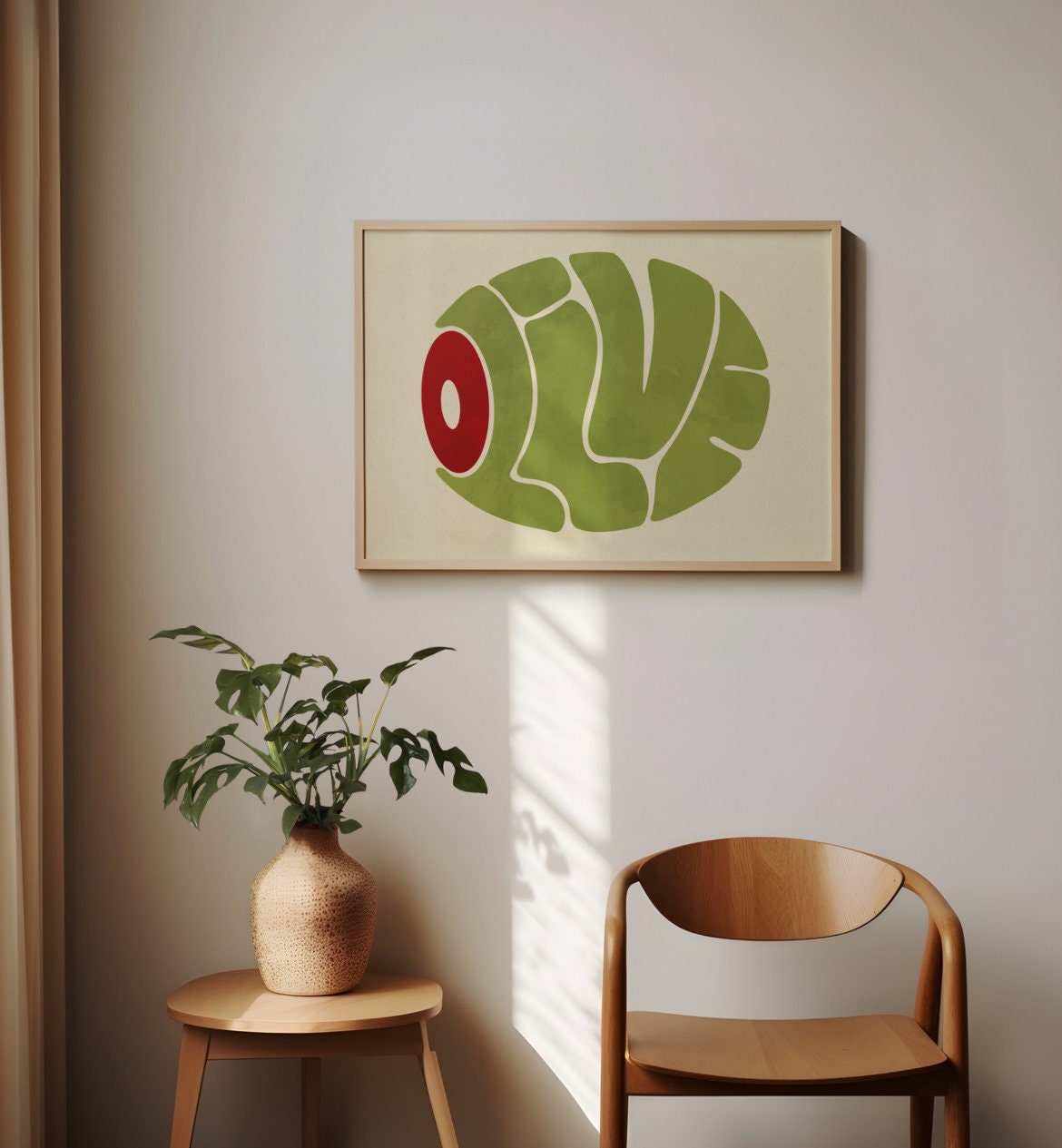Funky Stuffed Olive Typography