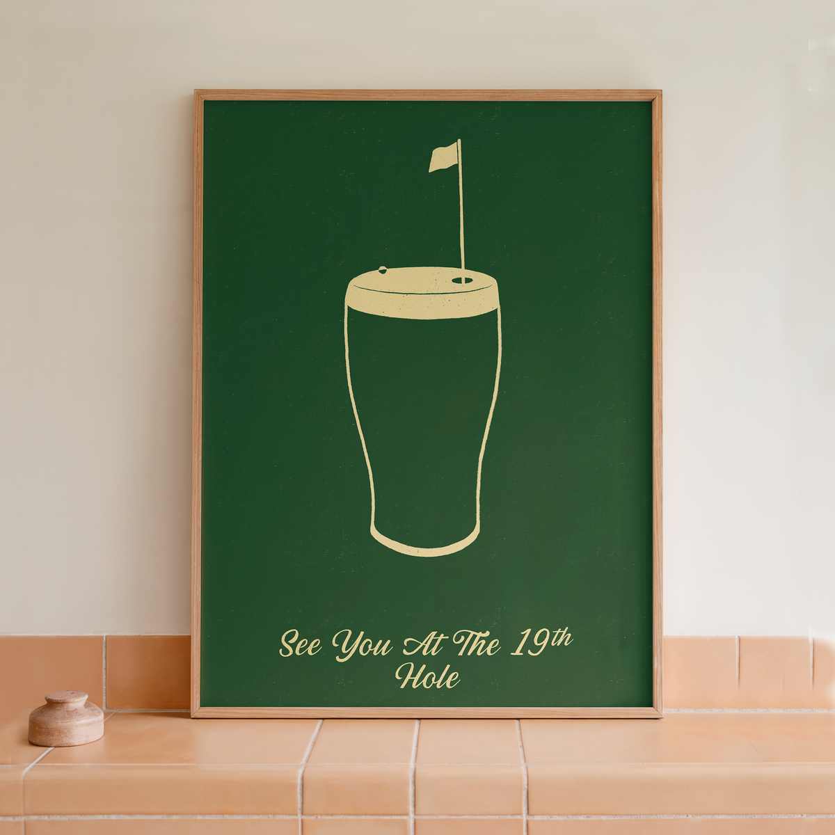 See You At The 19th - Golf Print