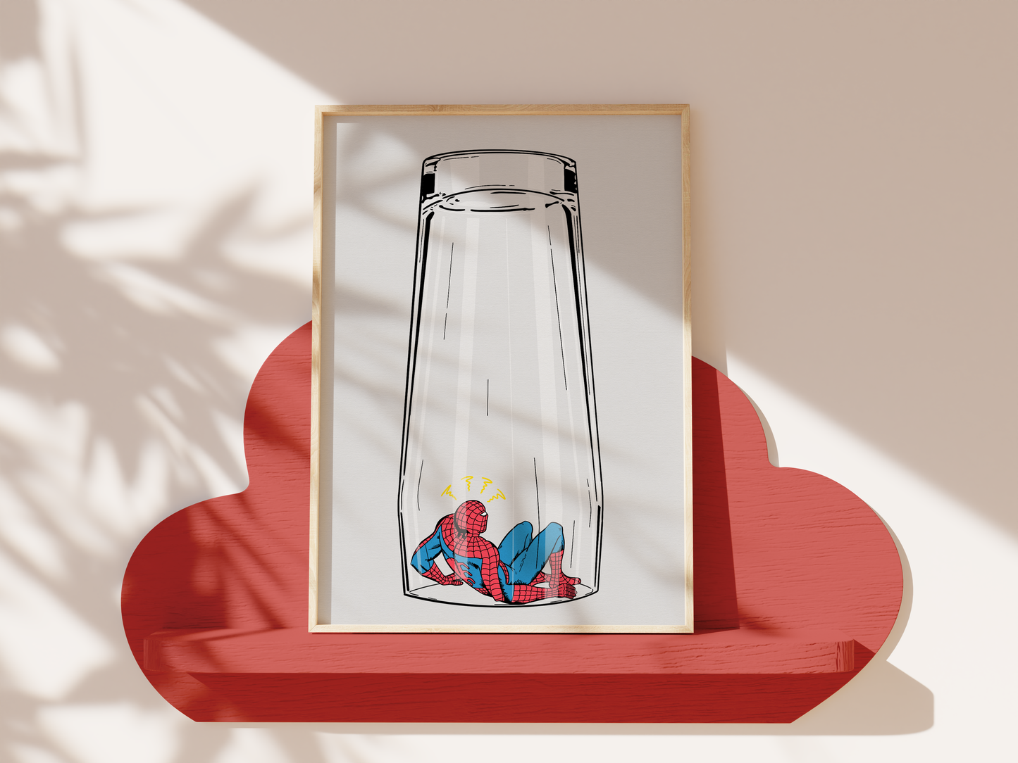 Spiderman Under Glass - Pint Edition