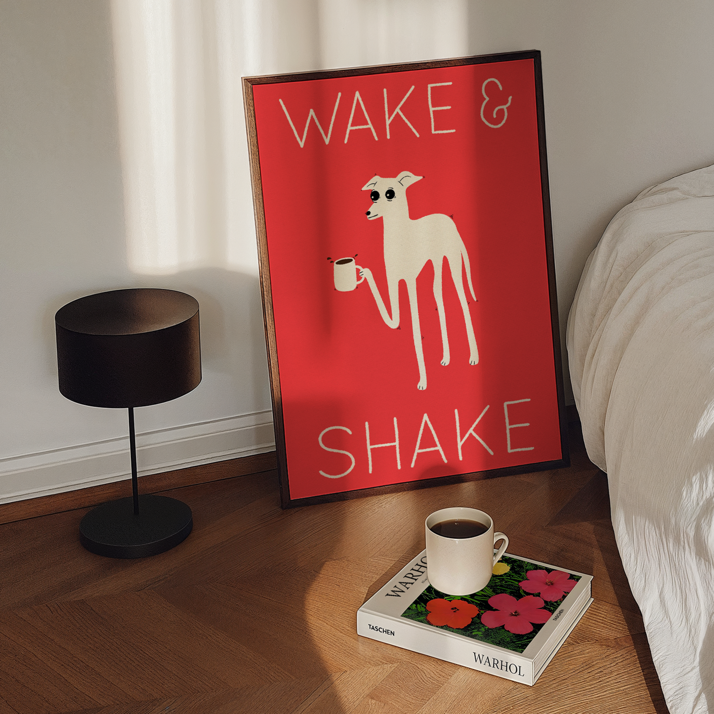 Wake & Shake - Iggy Greyhound Dog