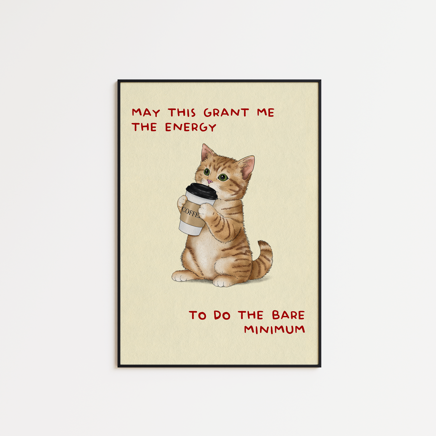 Kitten - May This Coffee Grant Me The Energy
