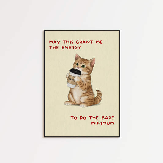 Kitten - May This Coffee Grant Me The Energy