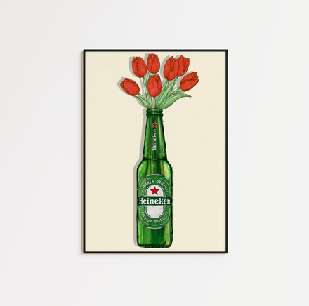 Heineken and Flowers