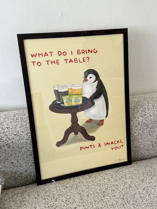 What I Bring to the Table - Hand Finished Limited Edition Print