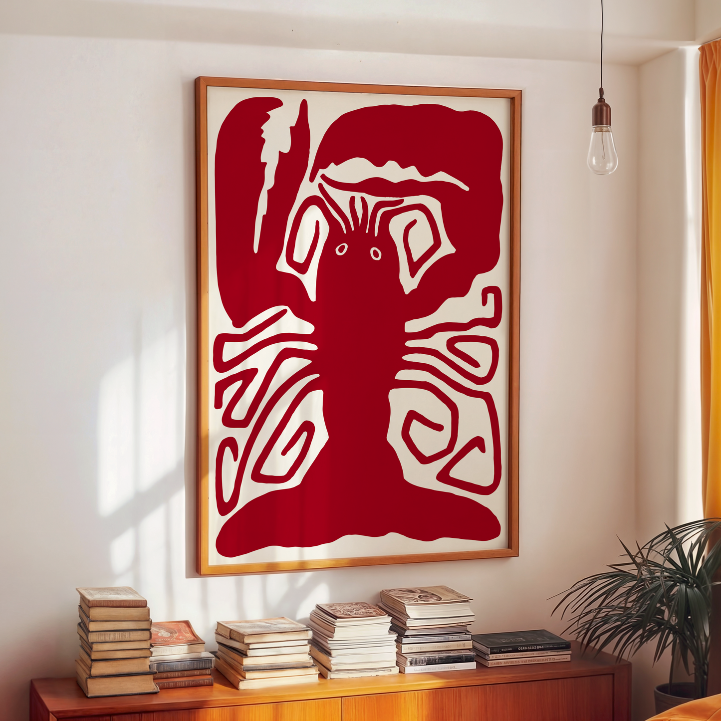 Lobster Bold Graphic Print