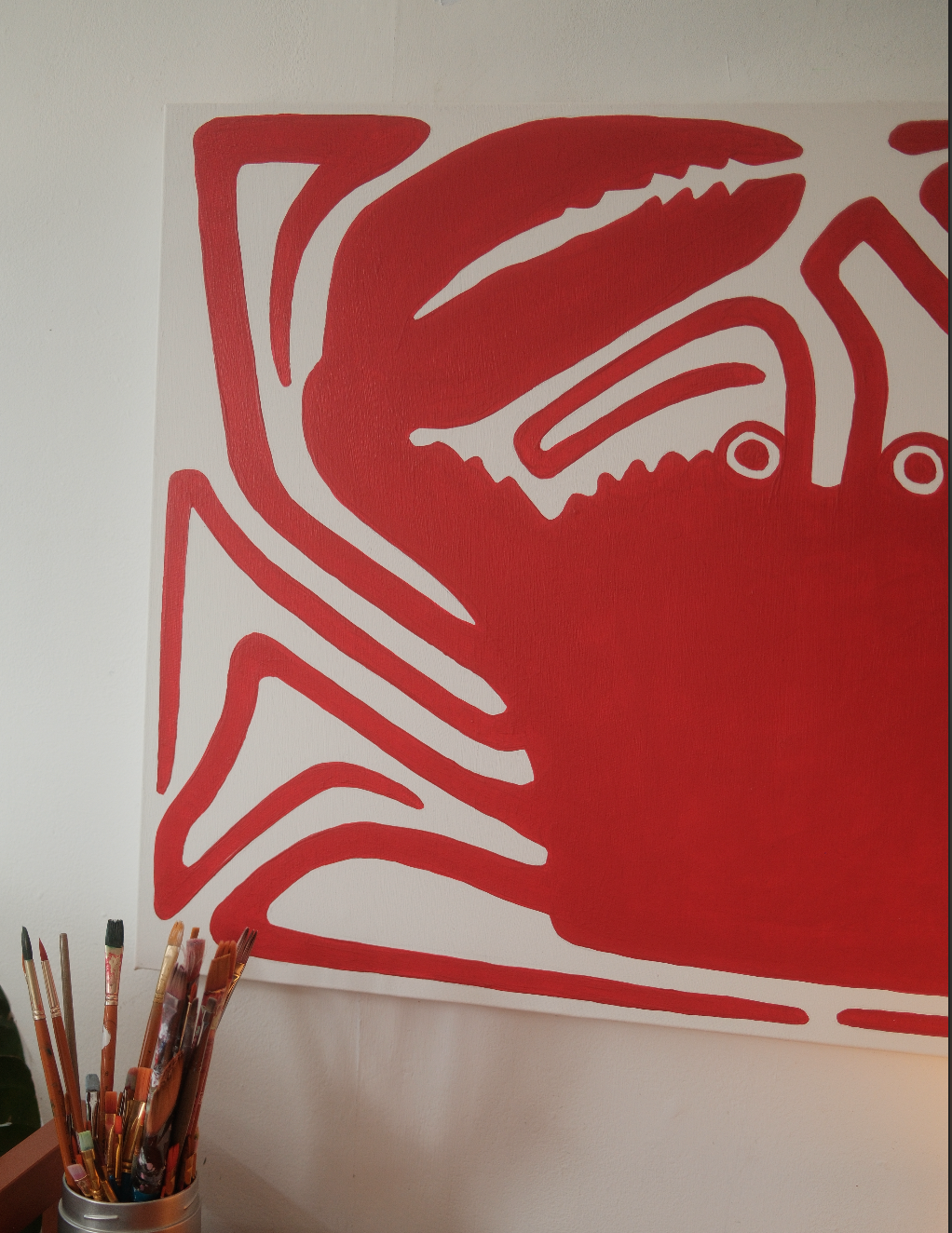 CRAB - Orignal Painting 91.3cm x 61cm (36 x 42 Inch)