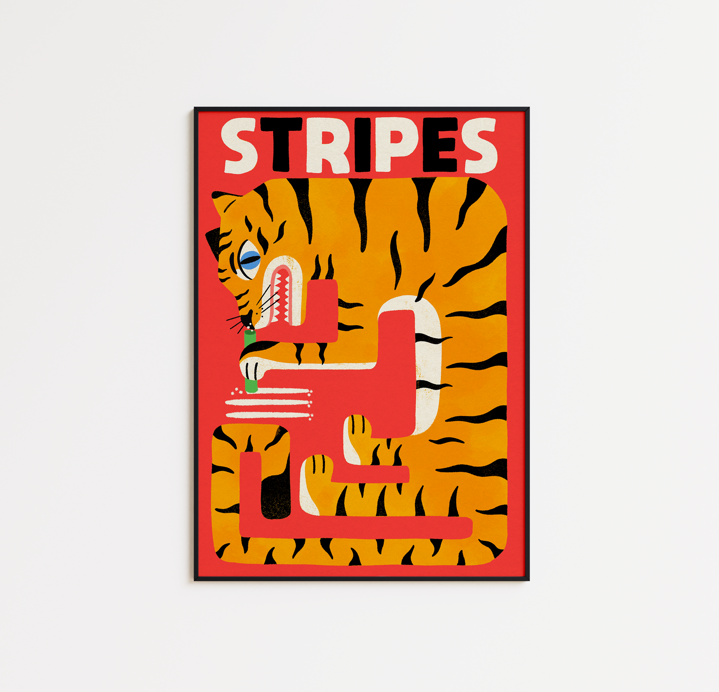 Stripes - Tiger Print