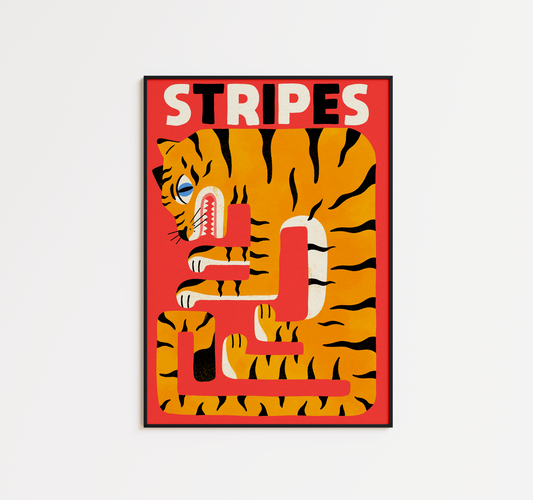 Stripes - Tiger Print