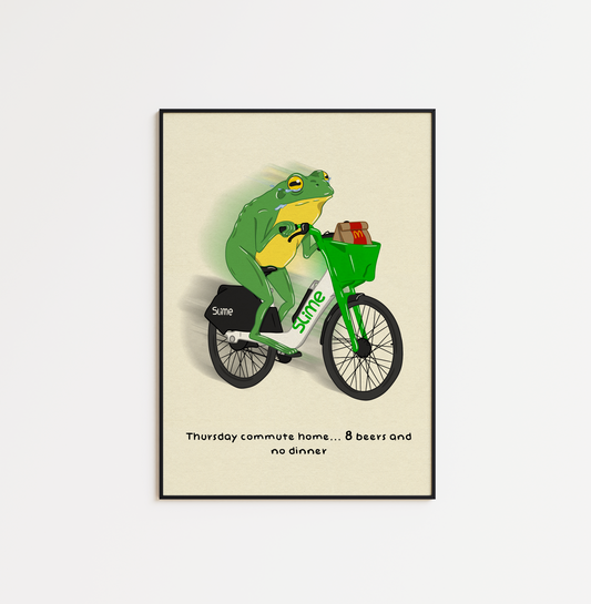 Frog - Lime Bike