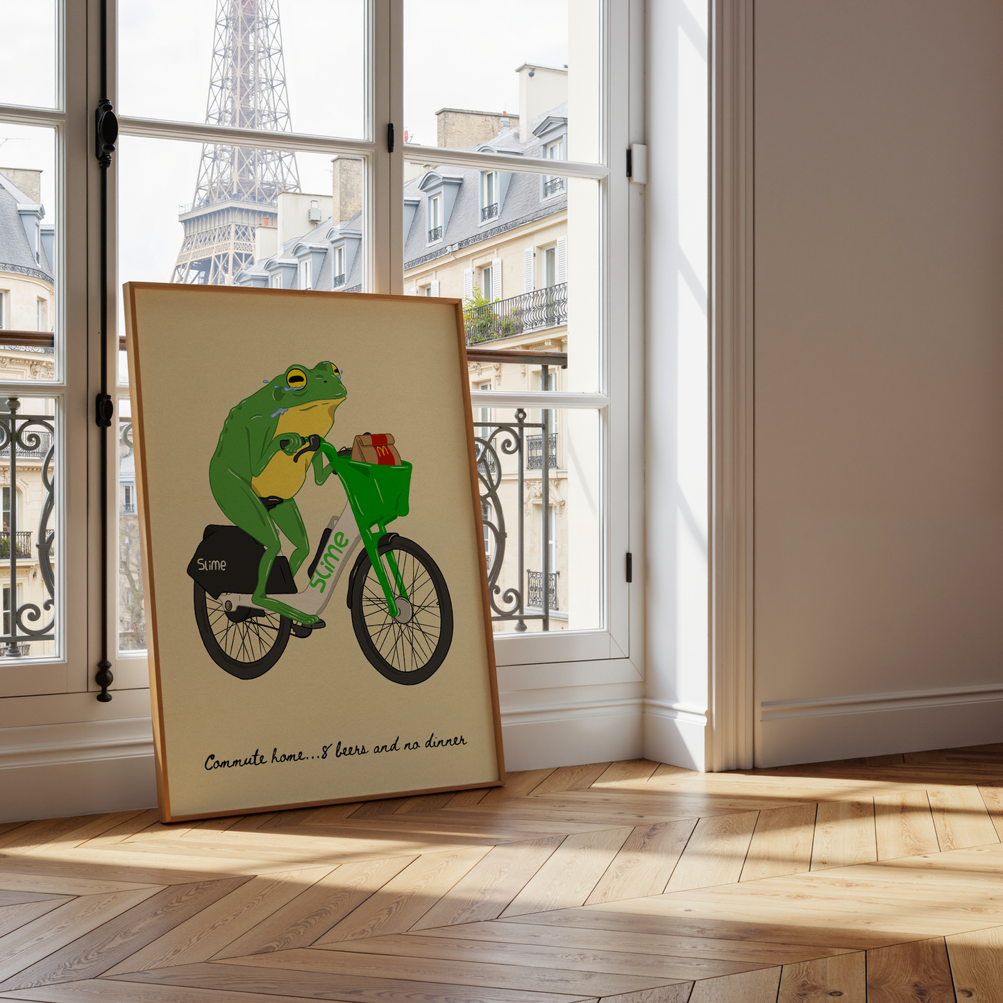 Frog - Lime Bike