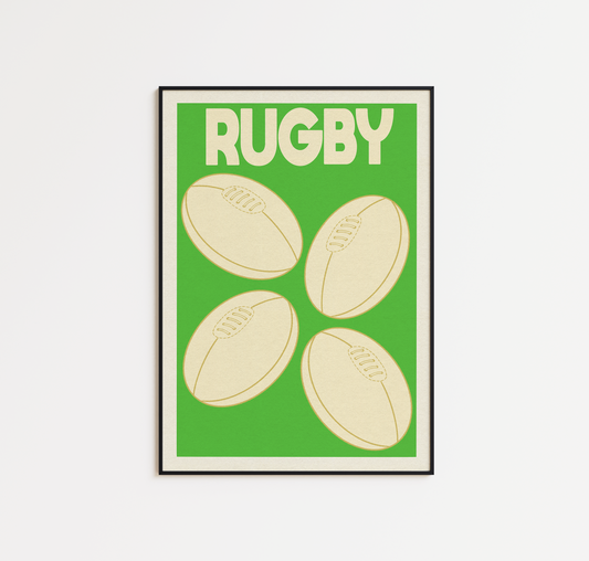 Rugby Print
