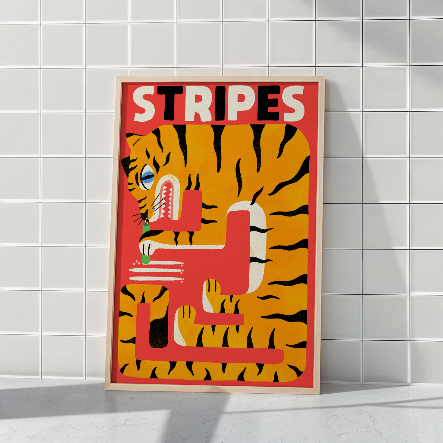 Stripes - Tiger Print